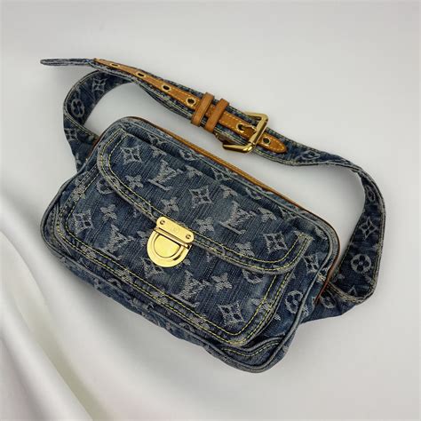 louis vuitton waist bag|louis vuitton denim bum bag.